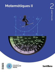 ✅ MATEMATICAS 2ºBACH MEDITERRANEO CATALAN 23 CONSTRUY,MUNDOS I AA,VV I SANTILLANA I 9788414406434