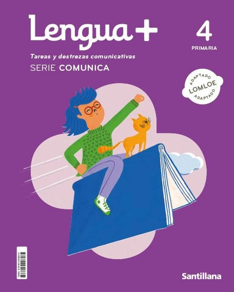 LENGUA+ SERIE COMUNICA 4 PRIMARIA | Varios autores | 9788414408575 (Santillana) Imagen principal del producto