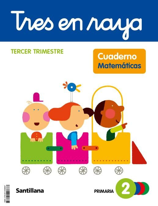 MATEMATICAS CUADERNO 3 2º de Primaria 23 TRES EN RAYA | AA,VV | 9788414408667 (Santillana) Imagen principal del producto
