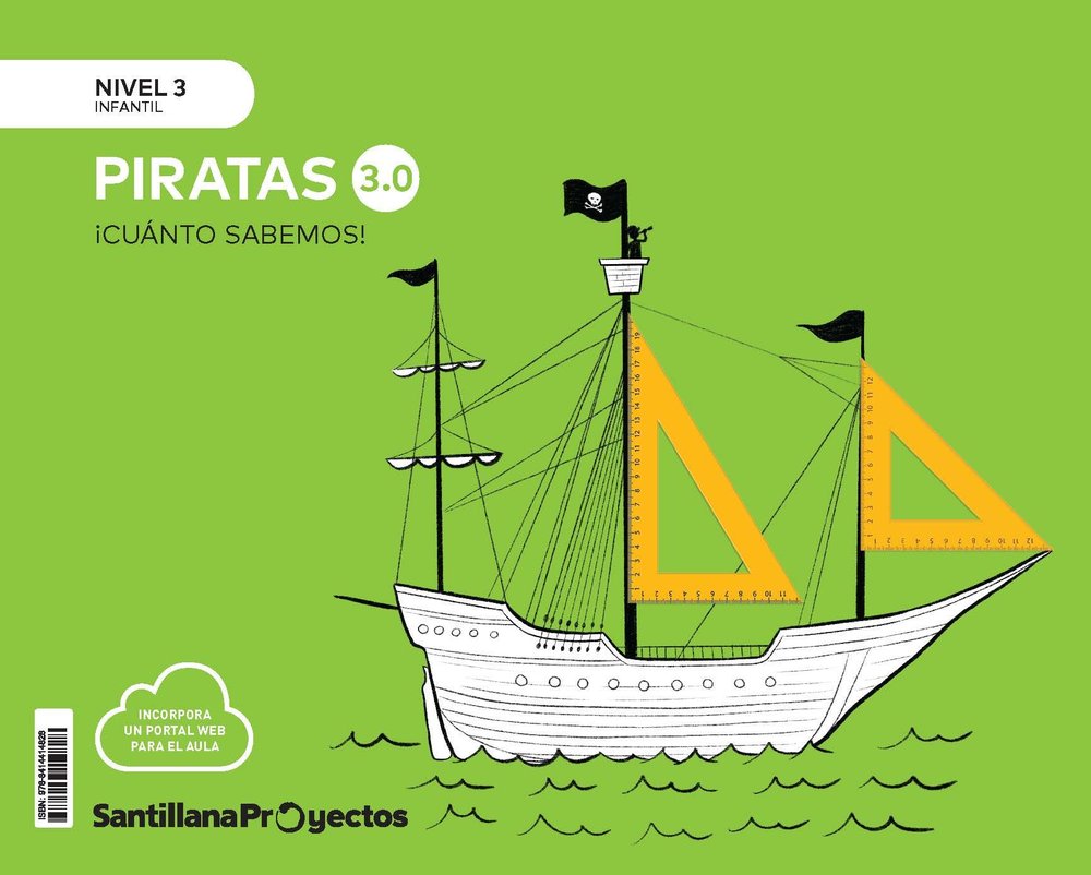 CUANTO SABEMOS 3,0 3 LOS PIRATAS 5AÑOS 24 | AA,VV | 9788414414828 (Santillana) Imagen principal del producto