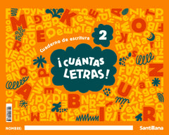 CUANTAS LETRAS NIVEL 2 3 AÑOS 25 MIS LETRAS | Varios Autores | 9788414416822 (Santillana)