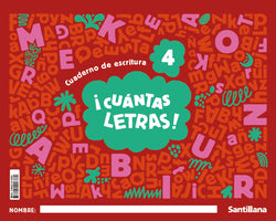 Nivel 4 Cuantas Letras Cast ED | SANTILLANA | 9788414416884 Imagen principal del producto
