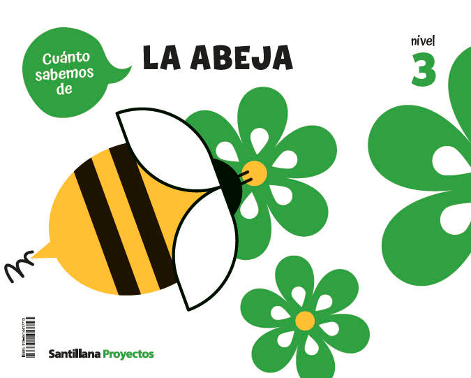 CUANTOS SABEMOS NIVEL 3 LA ABEJA 5 AÑOS 25 | AA,VV | 9788414417713 (Santillana) Imagen principal del producto