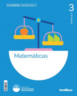 Cuaderno Matemáticas 1-3ºprima | SANTILLANA | 9788414426708