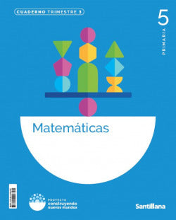 Cdn Matemáticas 5-3prm Cast | SANTILLANA | 9788414428795 Imagen principal del producto