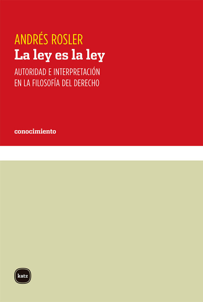 LEY ES LA LEYLA - 9788415917427 Imagen principal del producto