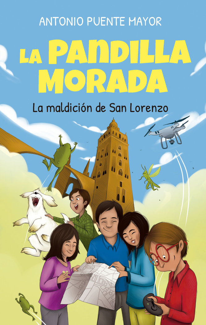 PANDILLA MORADA Y LA MALDICION DE SAN LORENZO, LA | Puente Mayor, Antonio | 9788415943631 (Toro mitico)