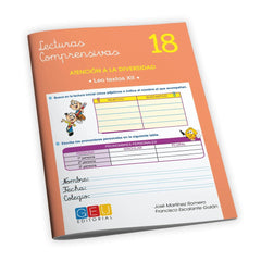 LECTURAS COMPRENSIVAS 18 LEO TEXTOS XII | MARTINEZ,JOSE | GEU | 9788415953005