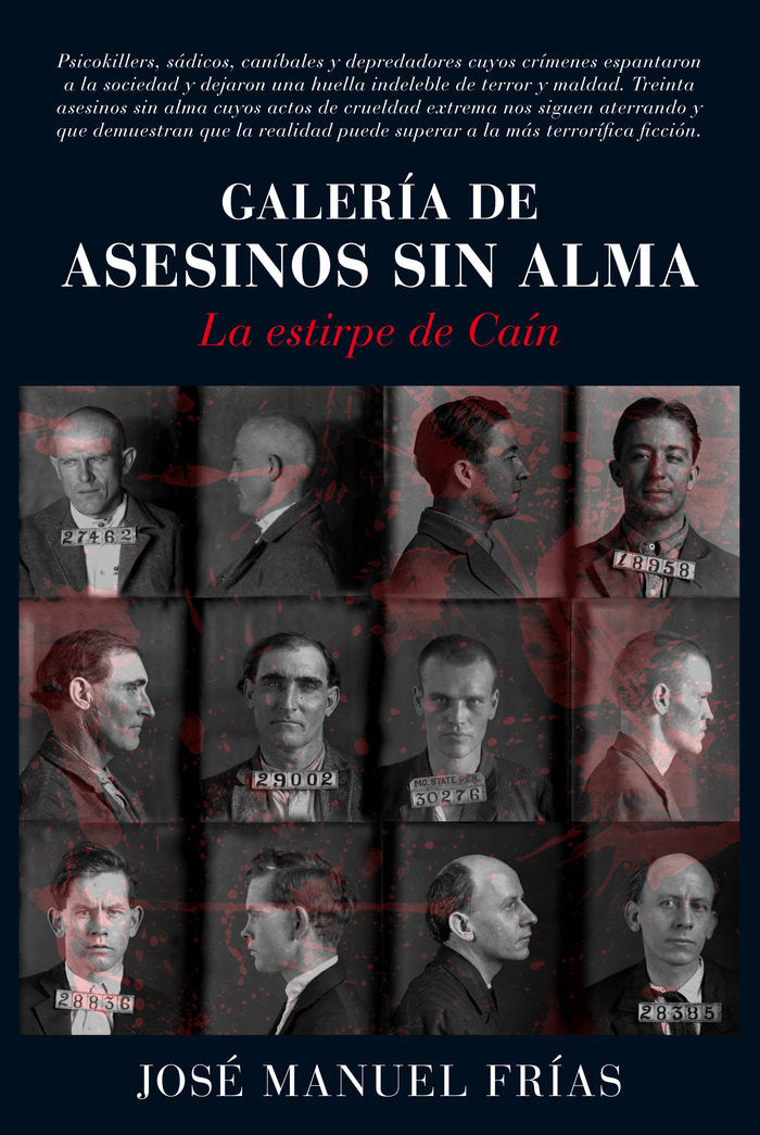GALERIA DE ASESINOS SIN ALMA LA ESTIRPE DE CAIN - 9788416002658 Imagen principal del producto