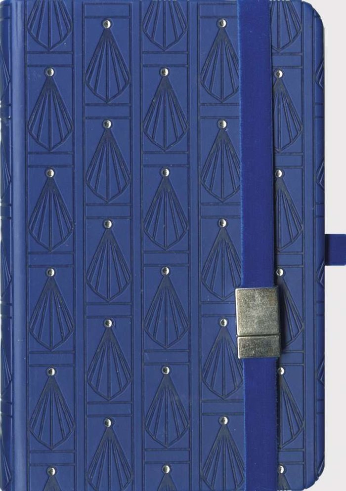 CUADERNO COOL & CHIC ART DECO 1 AZUL MARINO | Nan | 9788416055647 (Boncahier) Imagen principal del producto