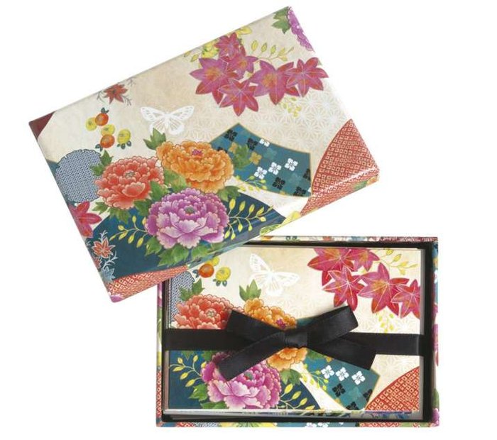CUADERNO MADAME BUTTERFLY TARJETAS Y SOBRES 2 FLOR COLO | Nan | 9788416055845 (Boncahier) Imagen principal del producto