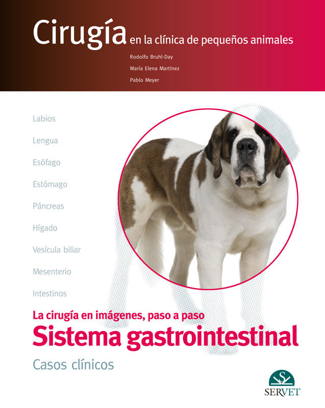 APARATO DIGESTIVO CASOS CLINICOS CIRUGIA EN CLINICA PEQUEÑO - 9788416315321 Imagen principal del producto