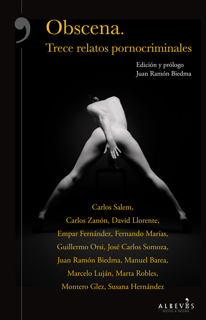 OBSCENA TRECE RELATOS PORNOCRIMINALES - 9788416328550 Imagen principal del producto
