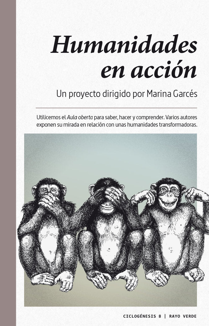 HUMANIDADES EN ACCION | BUENO / CASASSAS | RAYO VERDE EDITORIAL | 9788416689774 Imagen principal del producto