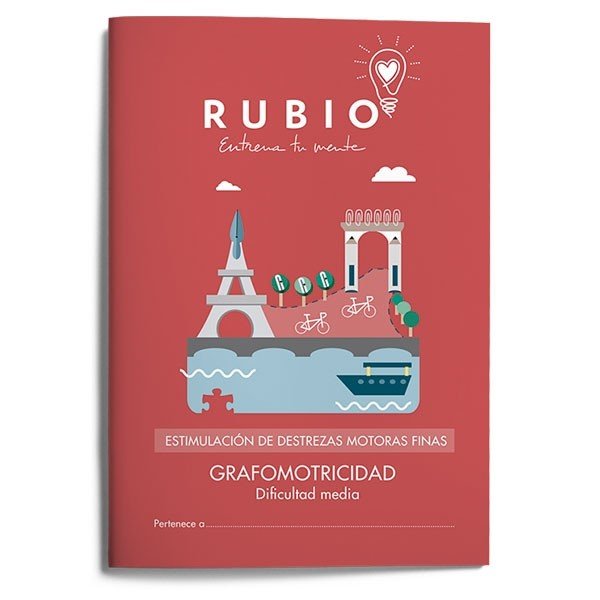 RUBIO GRAFOMOTRICIDAD DIFICUL,MEDIA 16(PARKINSON) | FUNDACION CUADERNOS RUBIO | RUBIO | 9788416744015 Imagen principal del producto