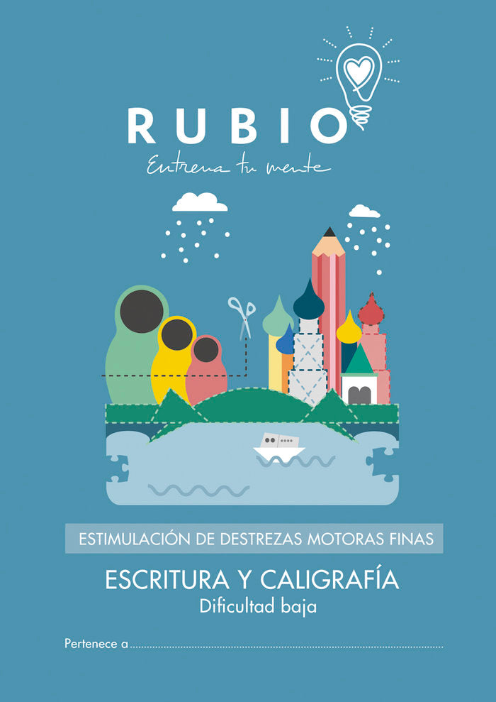 RUBIO ESCRITURA CALIGRAFIA DIFICUL, BAJA 16 (PARKINSON) | FUNDACION CUADERNOS RUBIO | RUBIO | 9788416744039