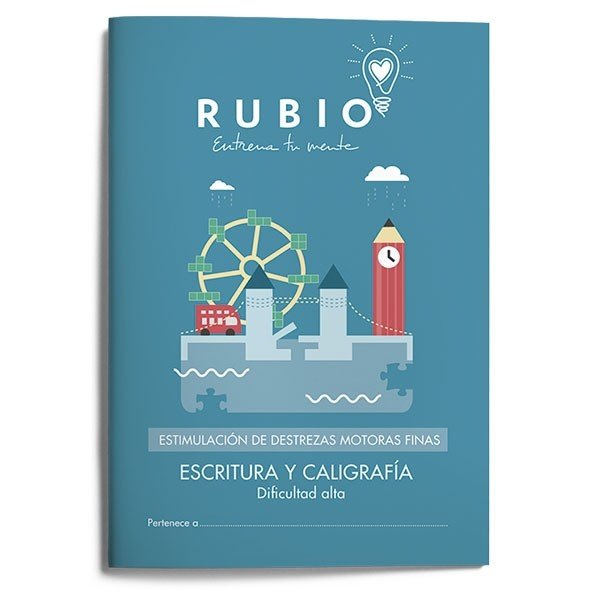 RUBIO ESCRITURA CALIGRAFIA DIFICUALTA 16PARKINSON - 9788416744053 Imagen principal del producto