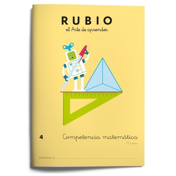 COMPETENCIA MATEMATICA 4 RUBIO | RUBIO POLO,ENRIQUE | RUBIO | 9788416744138 Imagen principal del producto