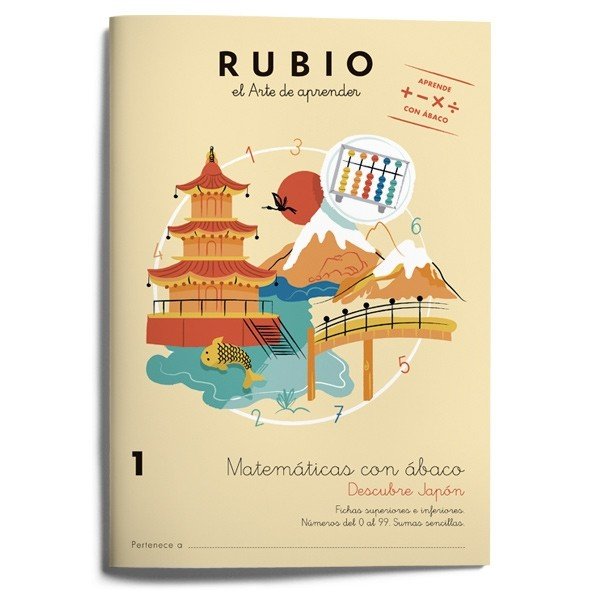 MATEMATICAS CON ABACO 1 DESCUBRE JAPON - 9788416744152