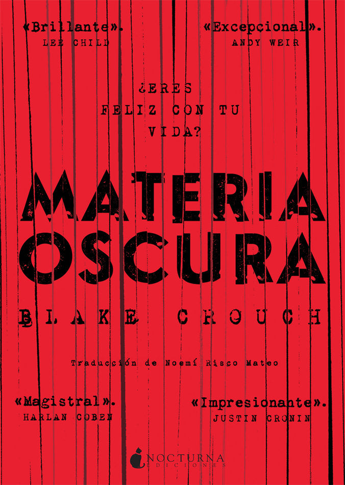 MATERIA OSCURA - 9788416858217