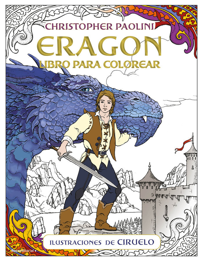 ERAGON LIBRO OFICIAL PARA COLOREAR | Paolini,christopher | 9788416867530 (Roca editorial)
