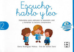 ESCUCHO, HABLO Y LEO. LIBRO DE LECTURA 2 I Rodriguez Mahou, Elena;de Santos Sanz, Eva I Ciencias de la Educación Preescolar y Especial I 9788416941162