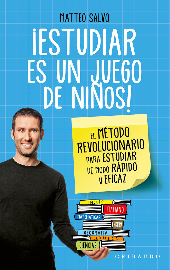 ESTUDIAR ES UN JUEGO NIÑOS | SALVA,MATTEO | GRIBAUDO,EDITORIAL | 9788417127091 Imagen principal del producto
