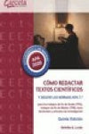 COMO REDACTAR TEXTOS CIENTIFICOS - 9788417289508
