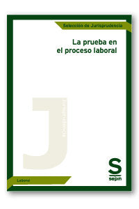 PRUEBA EN EL PROCESO LABORALLA - 9788417414818 Imagen principal del producto