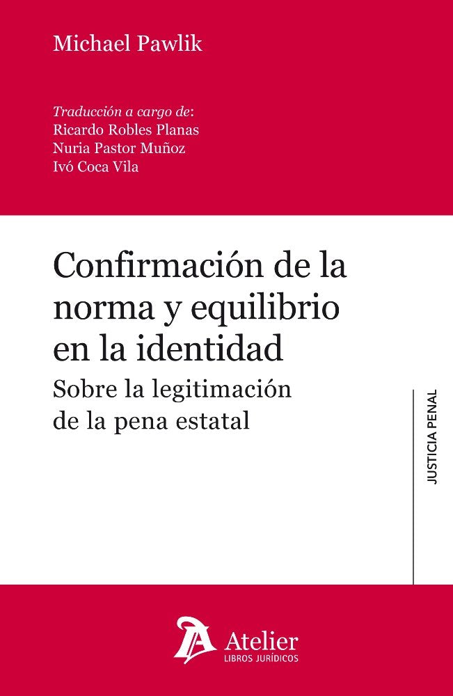 CONFIRMACION DE LA NORMA Y EQUILIBRIO EN LA IDENTIDAD SOBR - 9788417466602 Imagen principal del producto