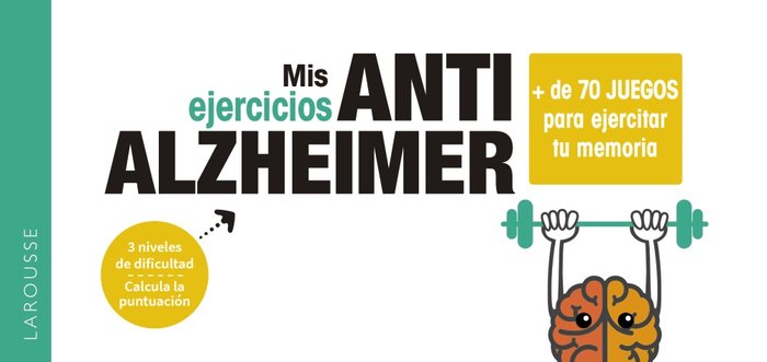 MIS EJERCICIOS ANTI ALZHEIMER - 9788417720902 Imagen principal del producto