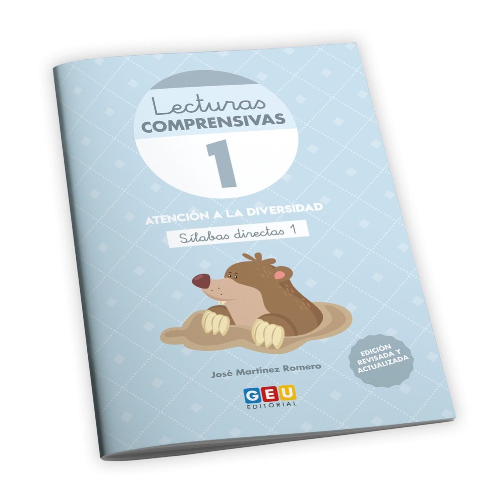 LECTURAS COMPRENSIVAS 1 CUADRICULA INIC,LECTOESCRITURA | MARTINEZ ROMERO,JOSE | GEU | 9788417748180 Imagen principal del producto