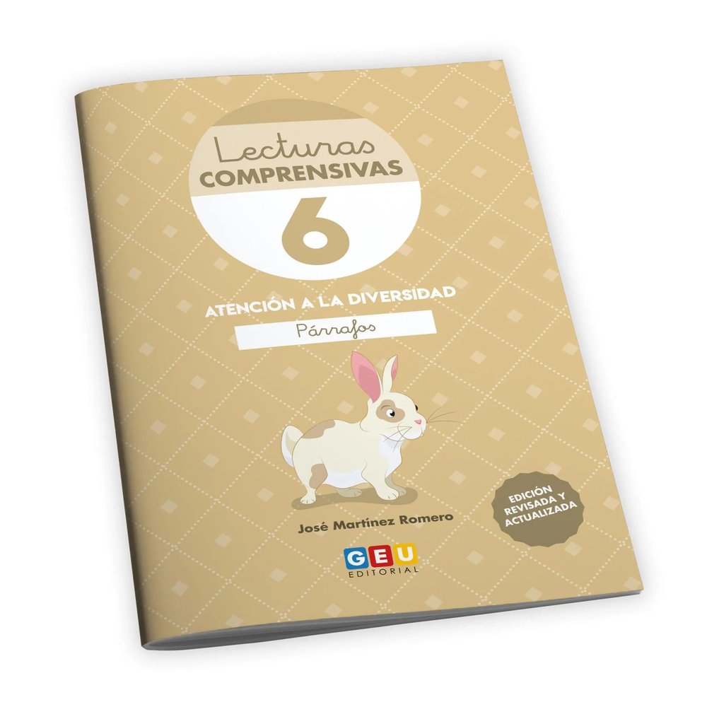 LECTURAS COMPRENSIVAS 6 CUADRICULA INIC,LECTOESCRITURA | MARTINEZ ROMERO,JOSE | GEU | 9788417748395 Imagen principal del producto