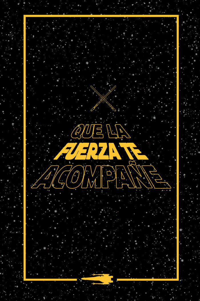 BLOC DE NOTAS STAR WARS QUE LA FUERZA TE ACOMPAÑE | Media,gunis | 9788417936570 (Gunis,editorial)