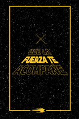 BLOC DE NOTAS STAR WARS QUE LA FUERZA TE ACOMPAÑE | Media,gunis | 9788417936570 (Gunis,editorial)
