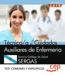 Tècnico/a en Cuidados Auxiliares de Enfermeria Sergas