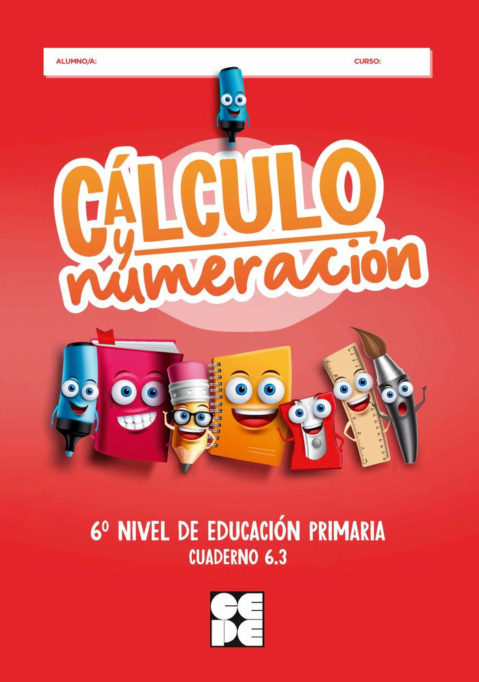 CÁLCULO Y NUMERACIÓN 6.3 HIPATIA I Trallero de Lucas, Cristina;Romera Valdehita, Miguel Ángel;Galve Manzano, José Luis;Trallero Sanz, Manuel;Moreno Ojeda, José Miguel I Ciencias de la Educación Preescolar y Especial I 9788418044472 Imagen principal del producto