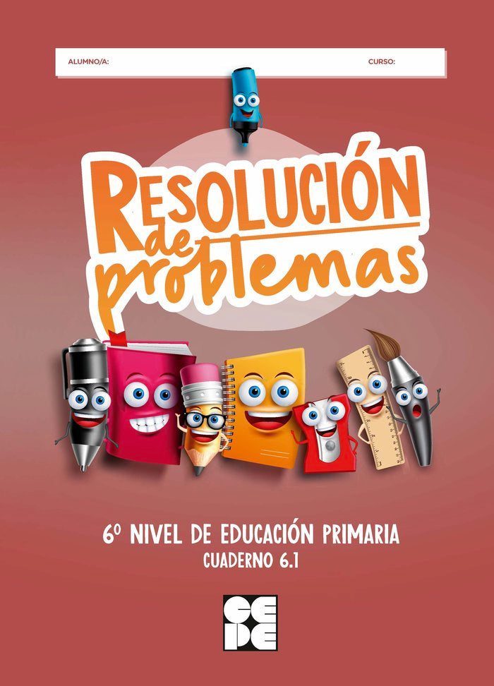 RESOLUCIÓN DE PROBLEMAS 6.1 HIPATIA I Galve Manzano, José Luis;Moreno Ojeda, José Miguel;Trallero de Lucas, Cristina;Romera Valdehita, Miguel Ángel;Trallero Sanz, Manuel I Ciencias de la Educación Preescolar y Especial I 9788418044496