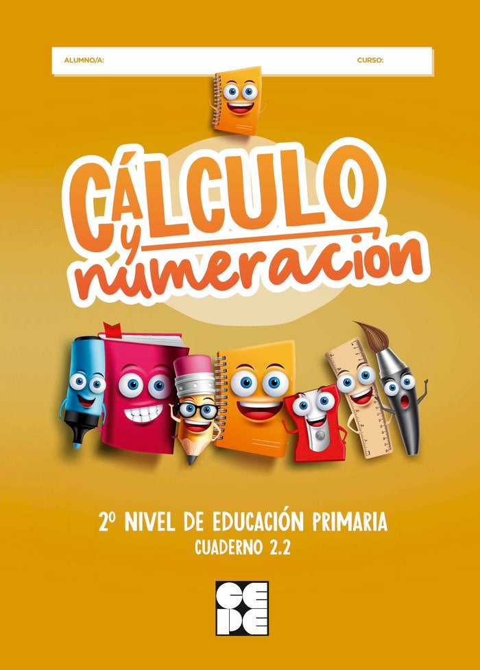 CÁLCULO Y NUMERACIÓN 2.2 HIPATIA I Trallero de Lucas, Cristina;Romera Valdehita, Miguel Ángel;Galve Manzano, José Luis;Trallero Sanz, Manuel;Moreno Ojeda, José Miguel I Ciencias de la Educación Preescolar y Especial I 9788418044618