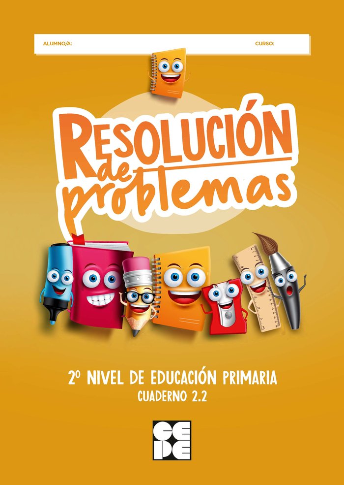 RESOLUCIÓN DE PROBLEMAS 2.2 HIPATIA I Galve Manzano, José Luis;Moreno Ojeda, José Miguel;Trallero de Lucas, Cristina;Romera Valdehita, Miguel Ángel;Trallero Sanz, Manuel I Ciencias de la Educación Preescolar y Especial I 9788418044670