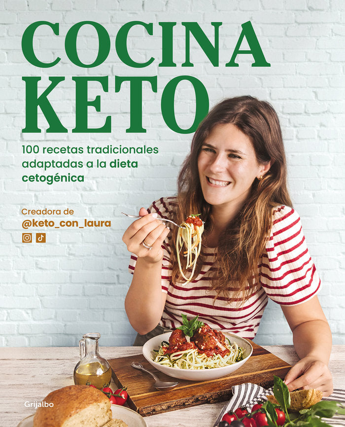 COCINA KETO | GARAT,LAURA | GRIJALBO | 9788418055324