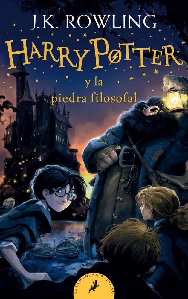 HARRY POTTER 1 LA PIEDRA FILOSOFAL | Rowling,j K | 9788418173004 (Salamandra bolsillo)