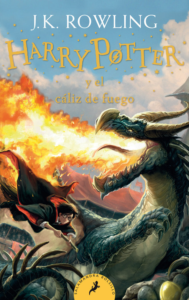 HARRY POTTER 4 EL CALIZ DE FUEGO | Rowling,j K | 9788418173110 (Salamandra bolsillo)