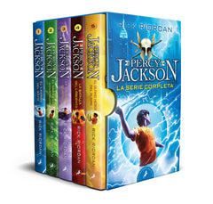 ESTUCHE PERCY JACKSON SERIE COMPLETA | Riordan,rick | 9788418173721 (Salamandra bolsillo)