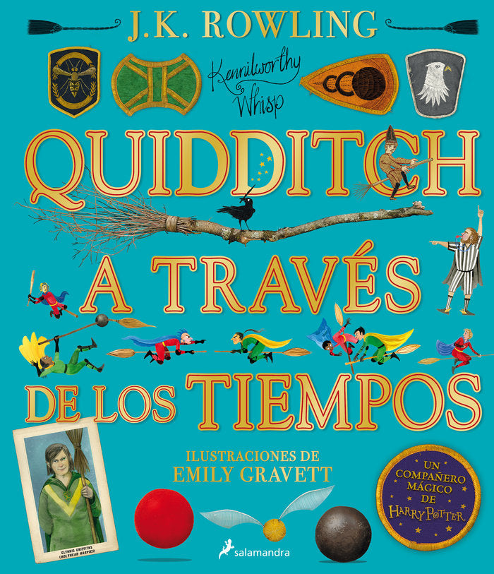 QUIDDITCH A TRAVES DE LOS TIEMPOS ILUSTRAD | Rowling,j,k, | 9788418174131 (Salamandra infantil y juvenil)