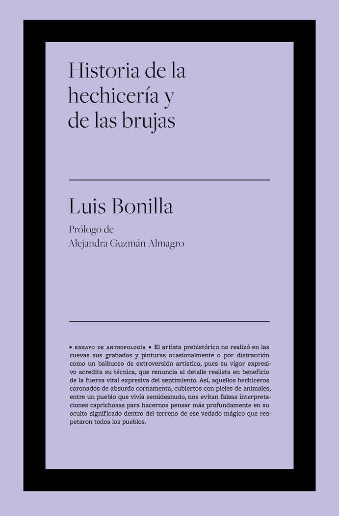 HISTORIA DE LA HECHICERIA Y DE LAS BRUJAS I Bonilla Garcia,Luis I Biblioteca Nueva Editorial I 9788418236556 Imagen principal del producto