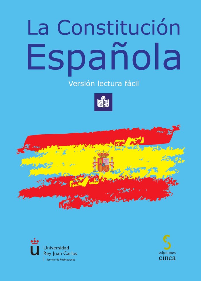 LA CONSTITUCION ESPAÑOLA VERSION LECTURA FACIL - 9788418433962 Imagen principal del producto