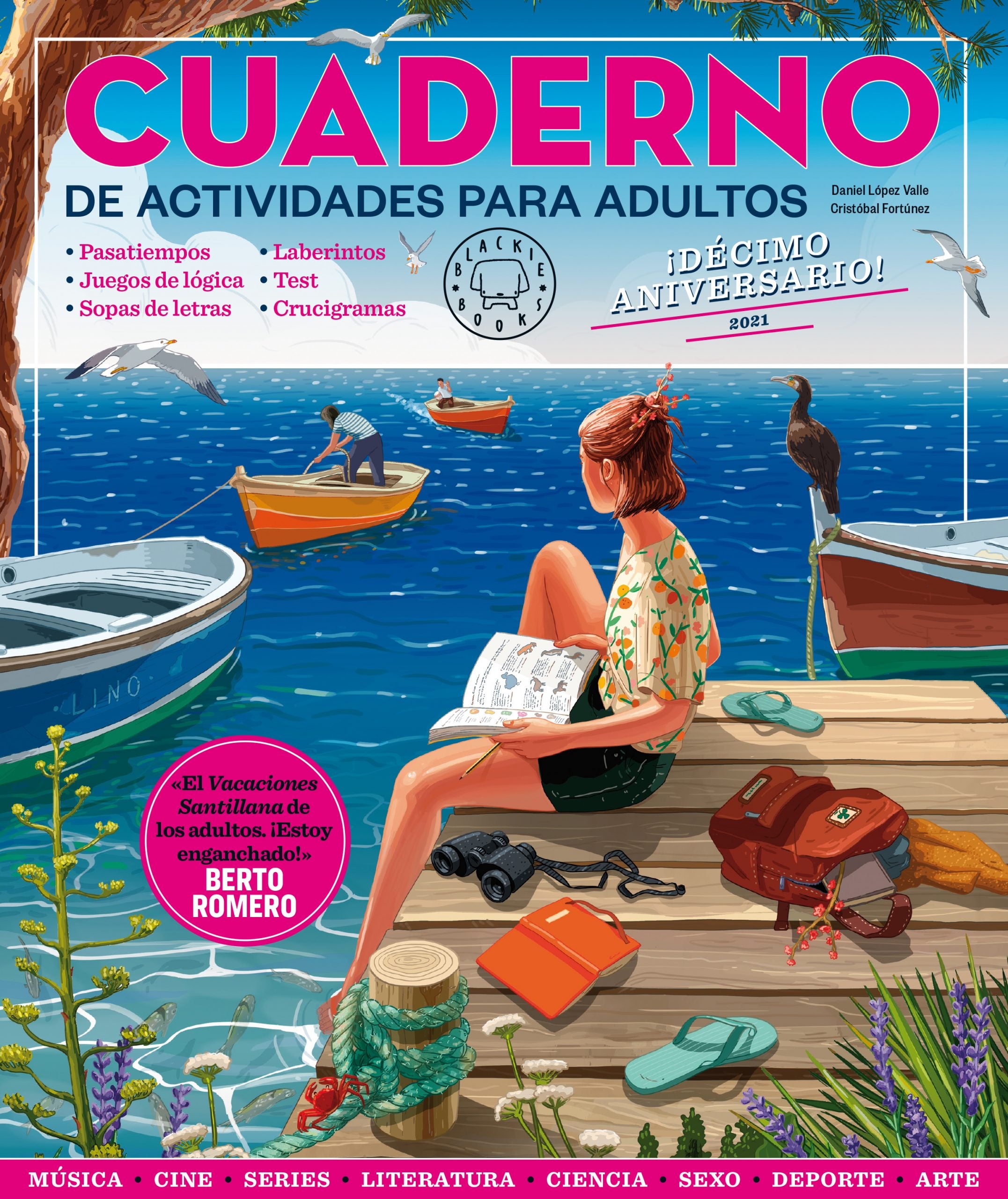Cuaderno Blackie Books. Vol. 10: Cuaderno de Actividades para Adultos. ¡décimo Aniversario!
