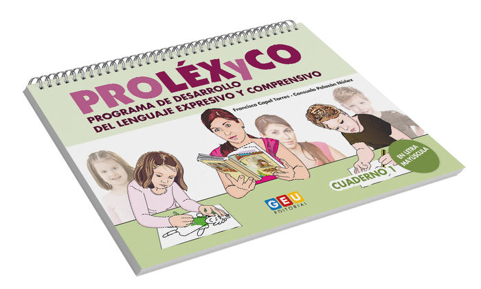 PROLEXYCO CUADERNO 1 MAYUSCULA | CAPEL,FRANCISCA/PALAZÓN,CONSUELO | GEU | 9788418736278