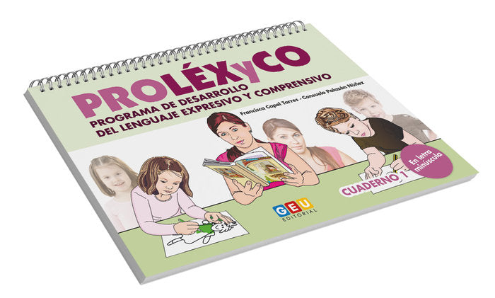 PROLEXYCO CUADERNO 1 MINUSCULA | CAPEL,FRANCISCA/PALAZÓN,CONSUELO | GEU | 9788418736285 Imagen principal del producto
